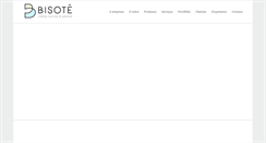 Desktop Screenshot of bisote.com.br